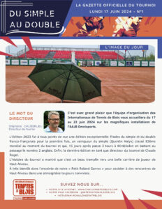 gazette du simple au double